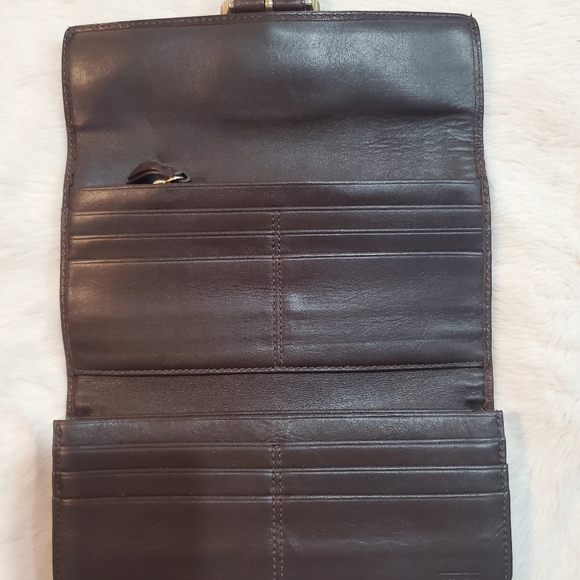 Coach Brown Hobo Bag With Matching Wallet A0826-12197 - Picture 12 of 17